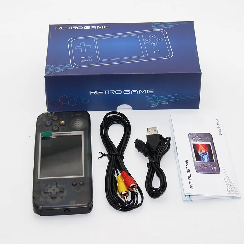

2018 new The 3rd generation RS-97 retro Handheld Game Console 16GB Portable Mini Video Gaming Players Built-in 3000 Games