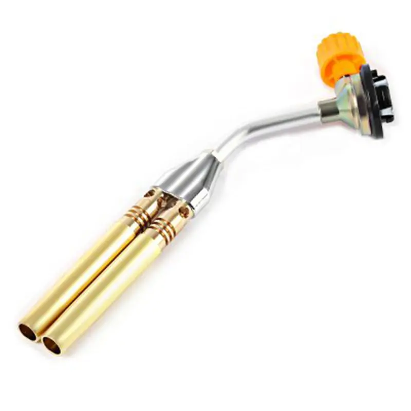 EMPO High Quality Welding Soldering Twin Brazing Gas Torch Gas Burner