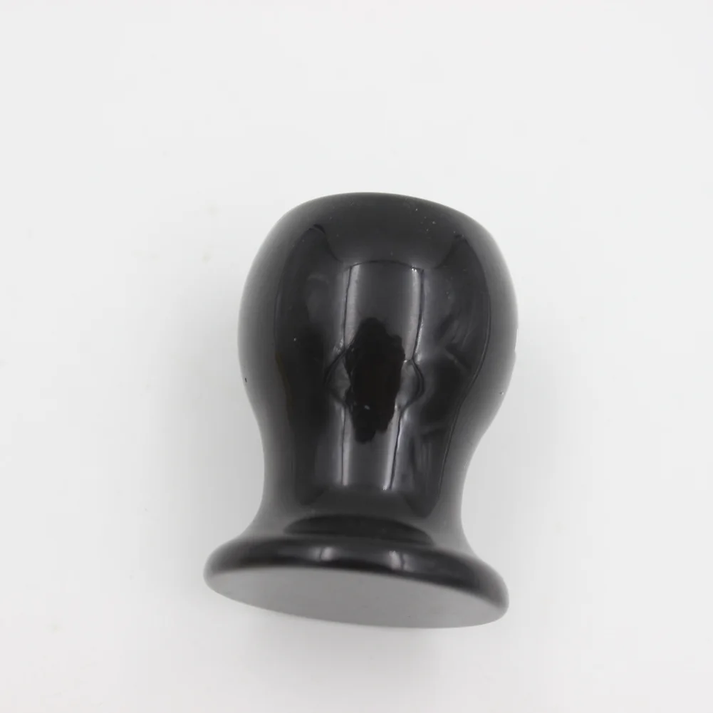 

Black Resin shaving brush handle