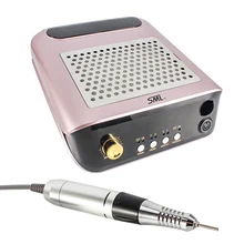 2In1 Nail Drill Manicure Machine With Dust Collector Fan Professional Apparatus For Manicure Polishing Vacuuming Nail File Tools