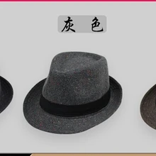 Классический унисекс со структурой Fedora Шляпа Fedora шляпы для мужчин фетровая шляпа Твердые Трилби фетровая шляпа в стиле джаз шляпа размер головы 58 см