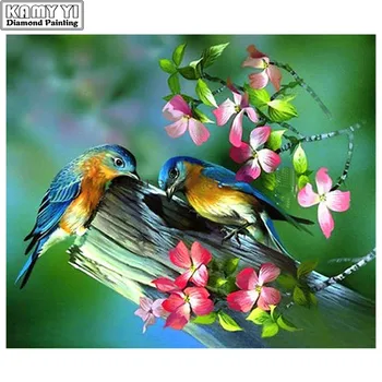 

5D DIY Full Square Diamond Painting Cross Stitch "woodpecker" 3D Diamond Embroidery Rhinestone Mosaic Home Decor Gift