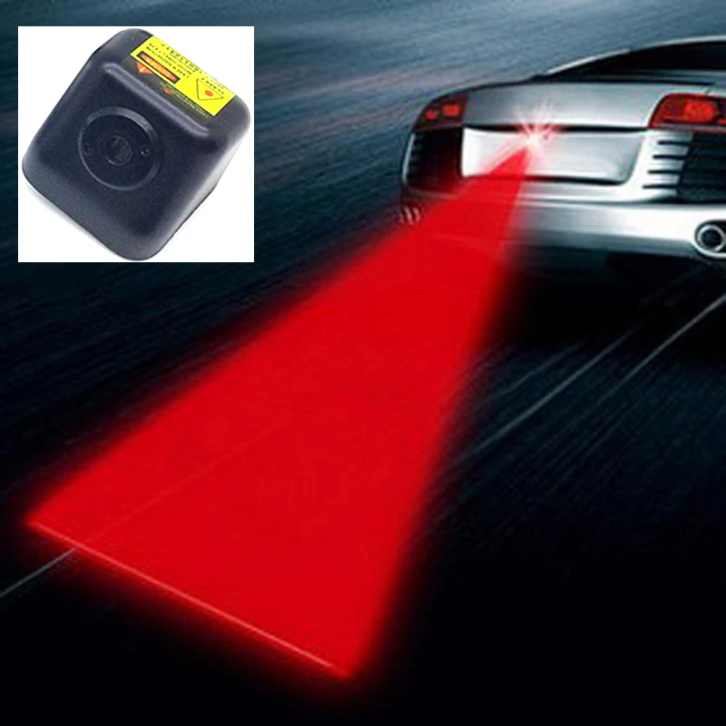 

FUGSAME Anti Collision Rear-end Laser Tail Fog Light Auto Rearing Warming Light For Benz Volkswagen BMW Audi Mazda Mitsubishi