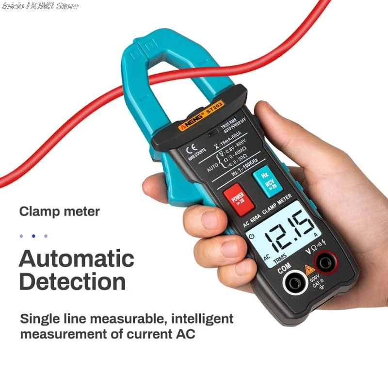 Digital Clamp Meter 600V 600A