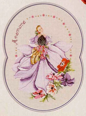 Fishxx вышивка крестом, T365portrait [flowers woman] MD элегантный европейский и американский веер ветра, узор, 14CT