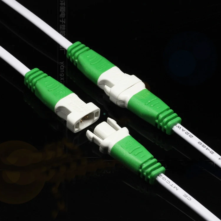 10 sets LED 2P male & female electrical connector kits with 30cm 22AWG