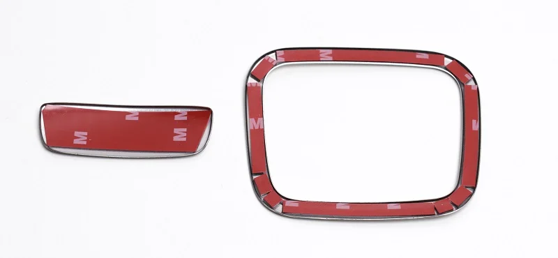 Хромированные накладки обрамления на ручку двери открывания бардачка перчаточного ящика из нержавеющей стали для Lada Vesta Лада Веста седан универсал СВ Кросс