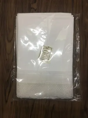 Набор из 12 модных носовых платков 14X22 "Hankies Hanky White хлопковый носовой платок полотенце s вязание крючком кружевная окантовка полотенце для