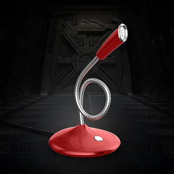

3.5mm Stand Flexible Mini Studio Speech Microphone Gooseneck Mic Mic with cable for Computer Notebook PC Desktop