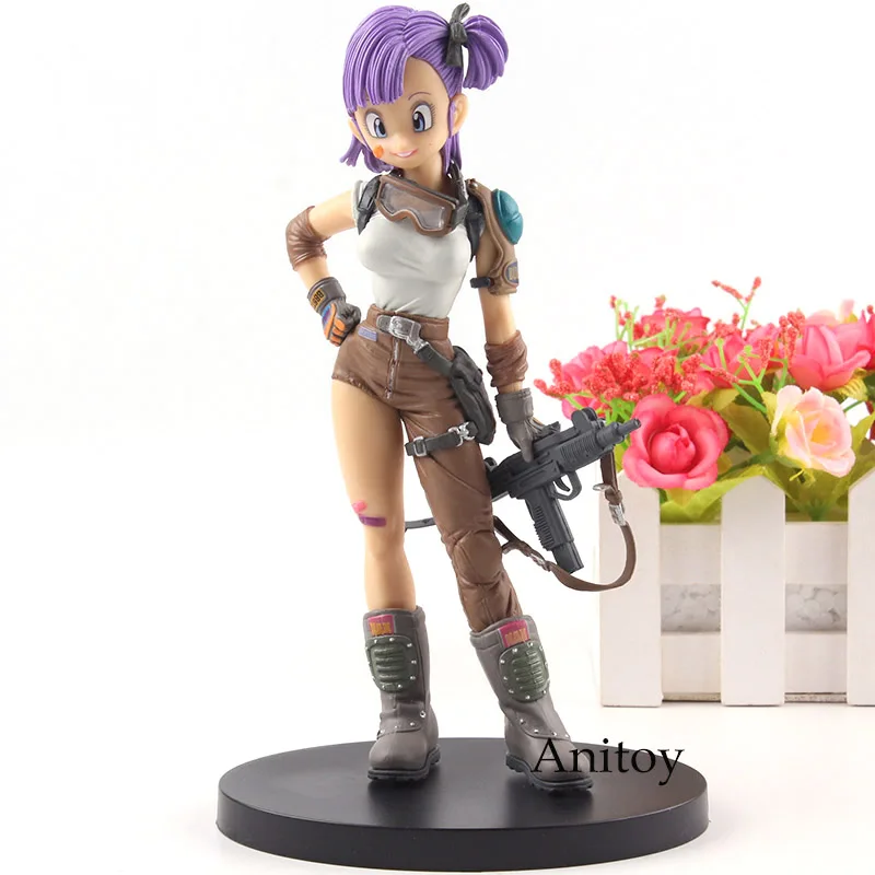 

Dragon Ball Z Scultures BIG Budokai Tenkaichi 4 Bulma PVC DBZ Figurine Dragon Ball Bulma Action Figure Collection Model Toys