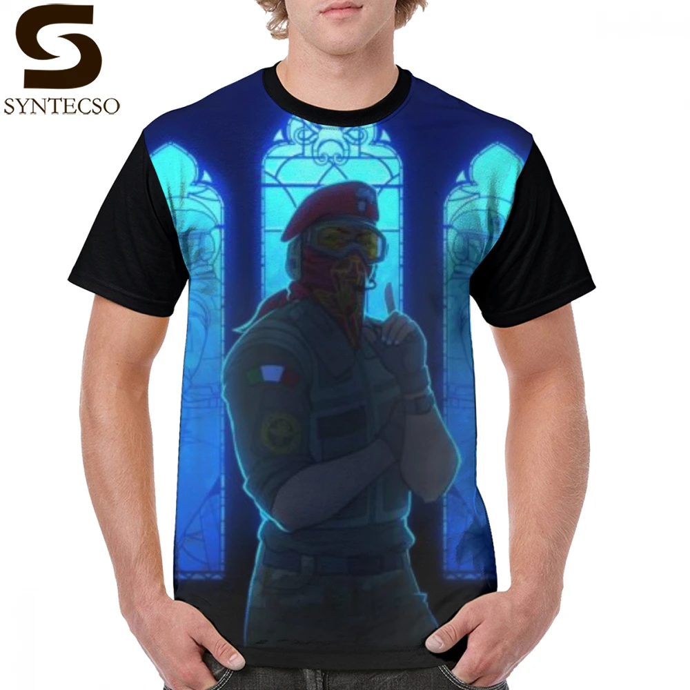 

Rainbow Six Siege T Shirt Alibi T-Shirt Print 5x Graphic Tee Shirt Short Sleeves 100 Percent Polyester Fashion Awesome Male Tshirt