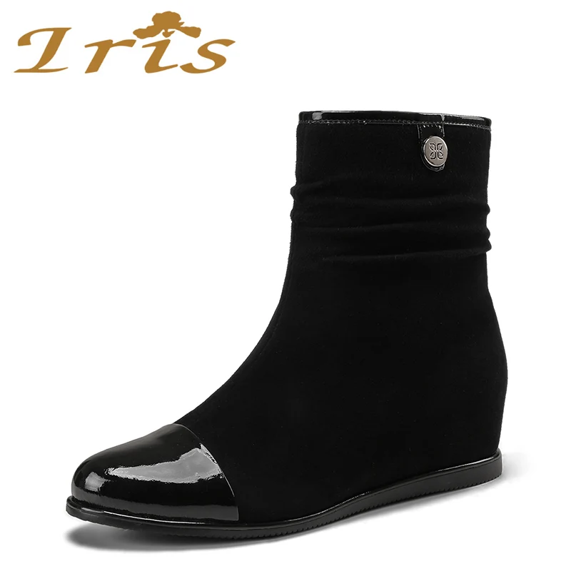 lace up ankle boots with wedge heel