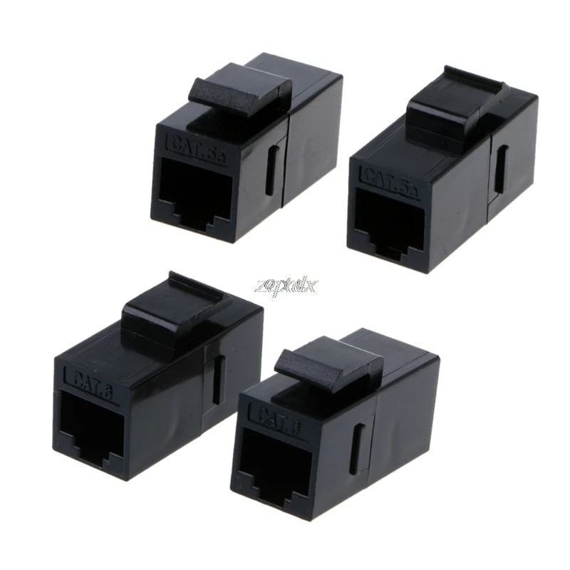 

2 Pcs Unshielded Pass-through Module UTP Network Module RJ45 Connector Adapter 2 Type CAT5e/CAT6 Z09 Drop ship