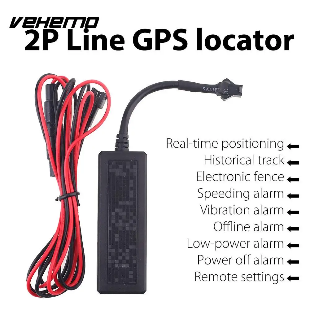 Vehemo Historische Flugbahn GSM/GPRS/GPS Tracker GPS Locator Ortung Auto Gps-verfolger Mini Tragbar