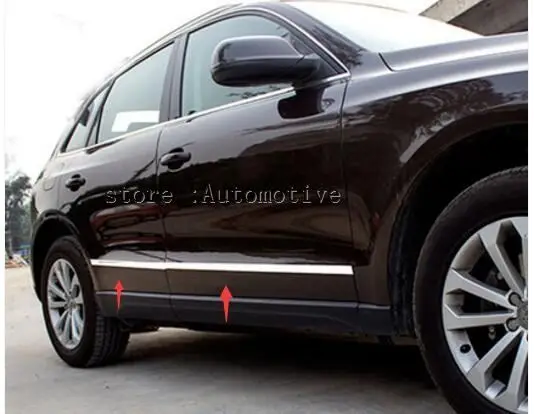Новый хромированный корпус двери из нержавеющей стали для Audi Q5 2009 2010 2011 2012 2013 2014