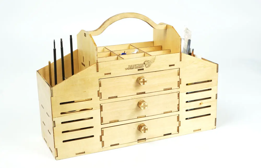 Бесплатная доставка DIY деревянный ящик для инструментов Строительный набор