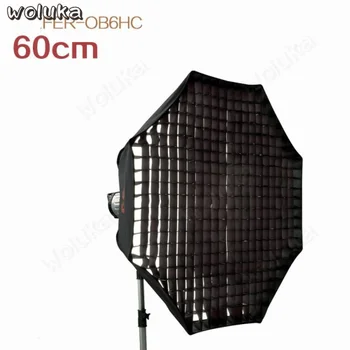 

Falconeyes 60cm octagonal grid softbox with honeycomb flashlight with honeycomb octagonal softbox photography light box CD50 T06