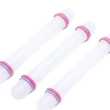 Регулируемый рулон шпильки с съемные кольца с антипригарным покрытием инструменты для помадки 9-дюймовый пластиковый валик