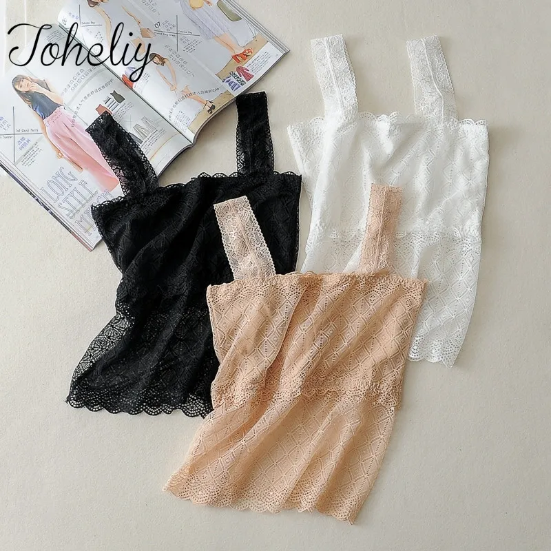 

Black lace harness in the long section of the large size of the anti-go wrapped around the chest vest underwear tops