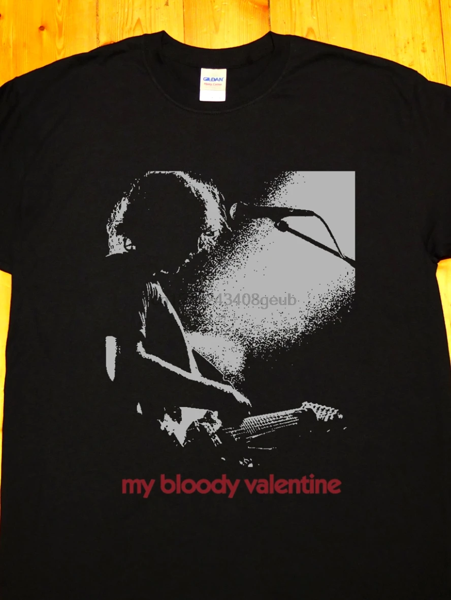 Футболка с надписью My bloody valentine Kevin Shields shoegaze Loveless | Мужская одежда
