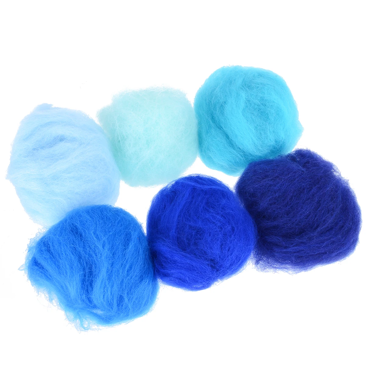 Multicolor Felting Wool Fiber Material 36 Color 3g Wool Fiber Felt Roving DIY Kit For Weaving Needlework Spinning Craft Kits