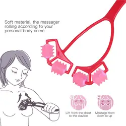Новые женские груди SPA массажер Бюст Грудь роликовый массаж Enhancer красоты, фитнес-лимфатический инструменты Стресс Relax инструмент терапии