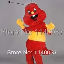 Талисман красный талисман костюм муравей индивидуальный костюм косплей мультфильм персонаж карнавальный костюм вечерние