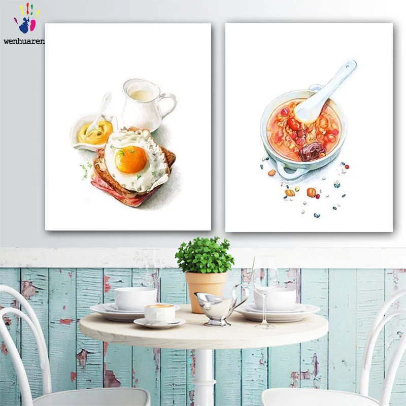 DIY картинки для раскраски по номерам в различных расцветках с применением