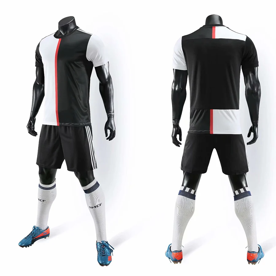 

19-20 Summer Adult and Children Short Sleeve Football Jersey Sportswear Set Team Competition Suit Training Suit Custom Jersey
