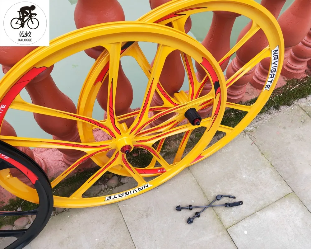 Flash Deal Kalosse magnesuim alloy  29inch  mountain bike wheels 2 bearings hubs  100/135mm   For 11 Speed cassette 12