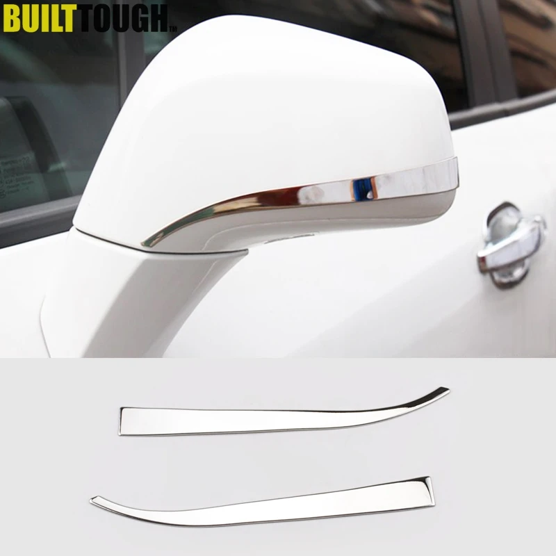 

For Buick Encore Opel Vauxhall Mokka FOR Chevrolet Trax 2013 - 2015 2016 Chrome Rear View Side Mirror Cover Trim Garnish Strips