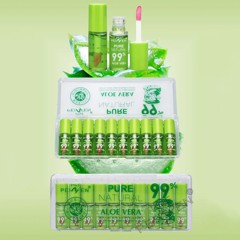 Manooby алоэ меняющая цвет губная помада водостойкая Lipbalm 2019| |