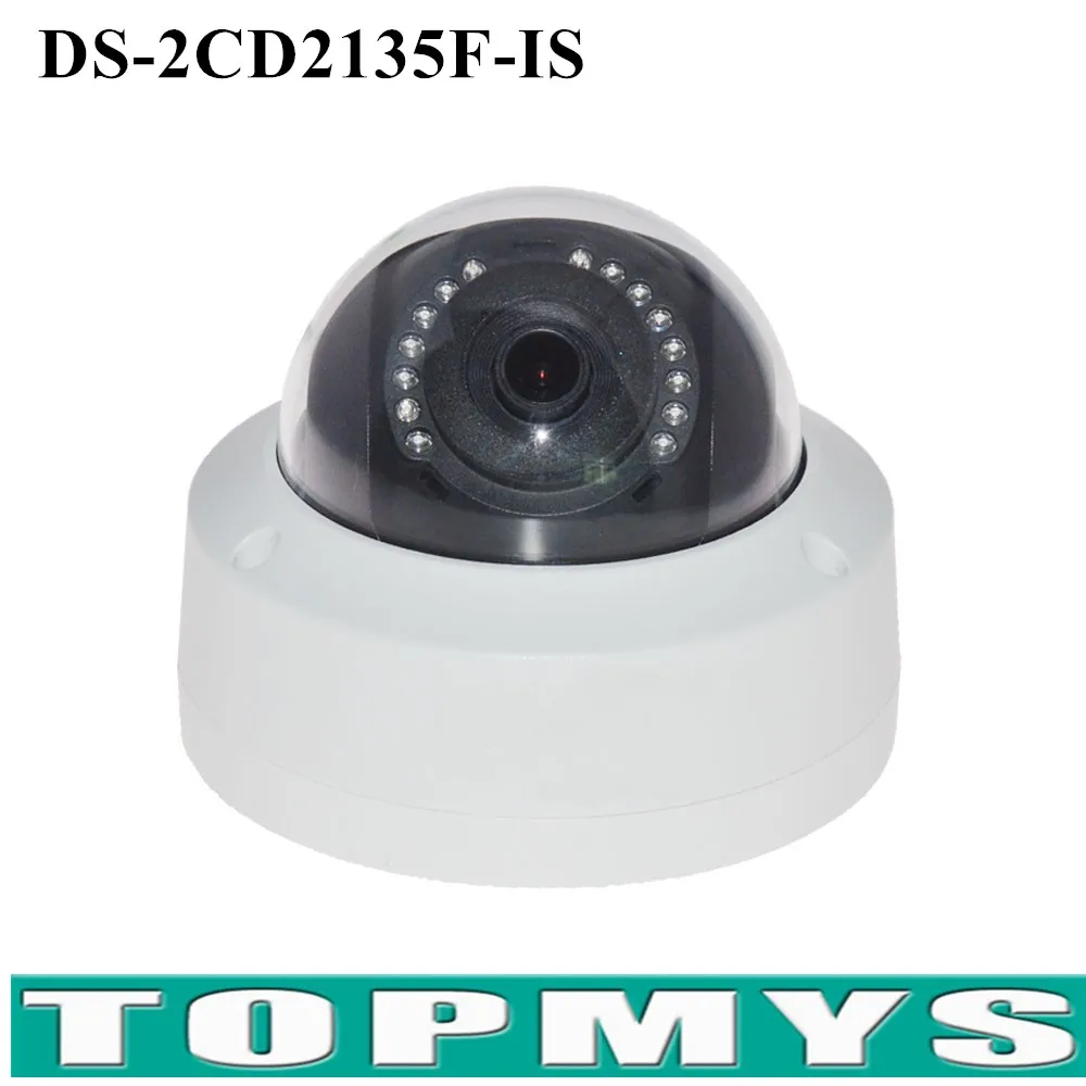  CCTV Camera DS-2CD2135F-IS 2.8mm 4mm 3MP HD 1080P Network ir camera PoE IP67 Mini Dome Home security IP Camera 