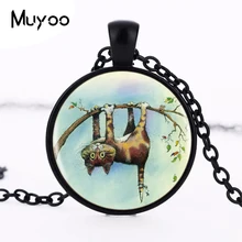 Озорной кота с подвеской с логотипом Цепочки и ожерелья романтическая картина ручной работы 4 Цвета цепи Винтаж Цепочки и ожерелья Для женщин ювелирное изделие в подарок для HZ1