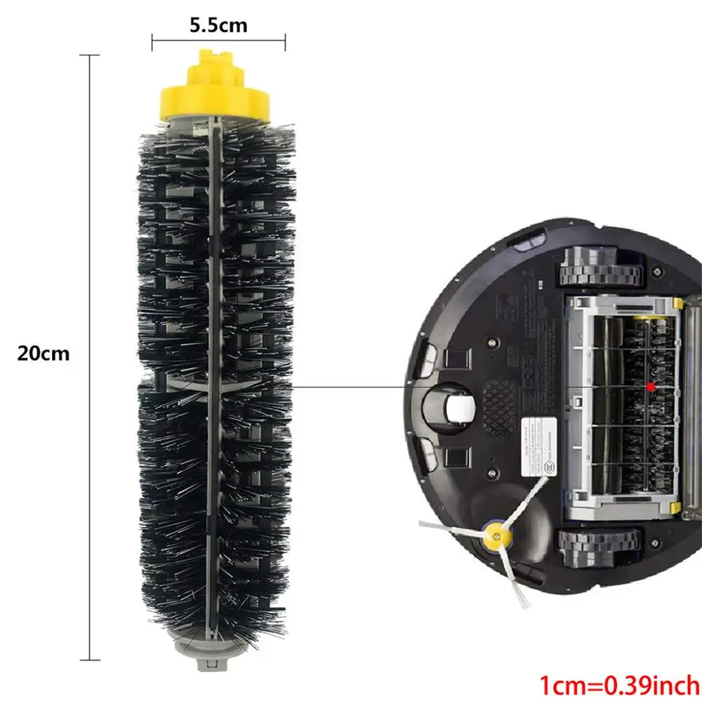SKYMEN сменный комплект щетины части щетки Аксессуары для iRobot Roomba 610 611 627 620 630 650 серия вакуумных 600