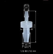 Best Price 5pcs/lot Plastic straight joint Transparent PP Hose Joint two ways Pipe Differential diameter adapter Best Price 5pcs/lot Plastic straight joint Transparent PP Hose Joint two ways Pipe Differential diameter adapter