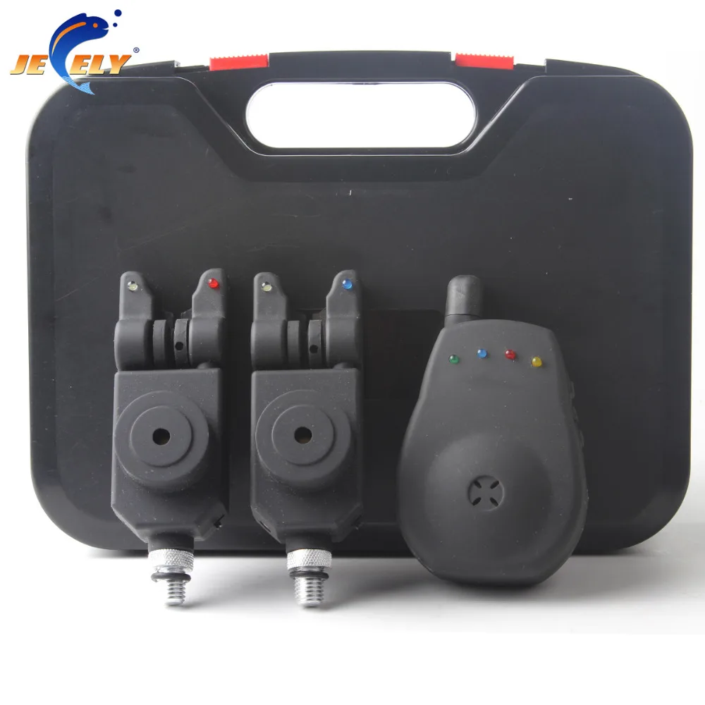 

JY-35 Carp Fishing Bite Alarm set Wireless Fishing Alarm set (2 transmitters +1 receiver) for swinger