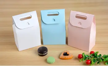 

30pcs pink /white/blue cake Box, Gift box,Favor DIY Soap Cookies Packaging Paper Boxes Free shipping 10x6x15.5cm