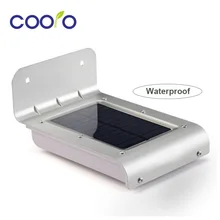 Светодиодный Soalr светильник 2-го поколения 16 Светодиодный s открытый беспроводной солнечной энергии PIR датчик движения светильник Настенный светильник светодиодный датчик лампы