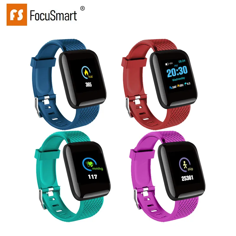 

FocuSmart 2019 New D13 Large Screen Touch Heart Rate Monitoring Sports Meter Step Sleep Monitoring Dustproof Waterproof Only Wat