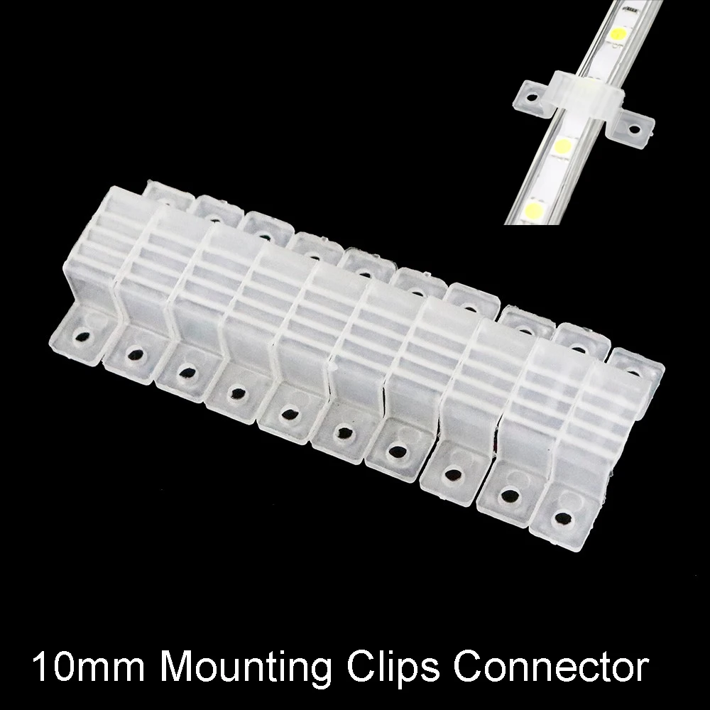 wholesale Silicone Mounting Clips For 220V 5050 2835 LED Strip Light