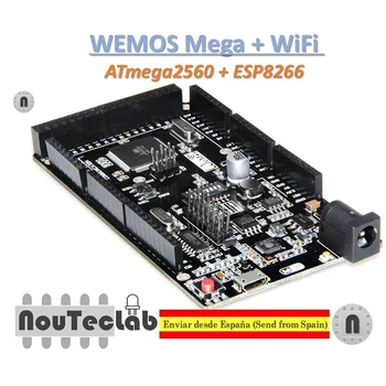 

NEW Mega+WiFi R3 ATmega2560+ESP8266 32MB Memory Usb-ttl Ch340g Development Board Computer Cables and Connectors
