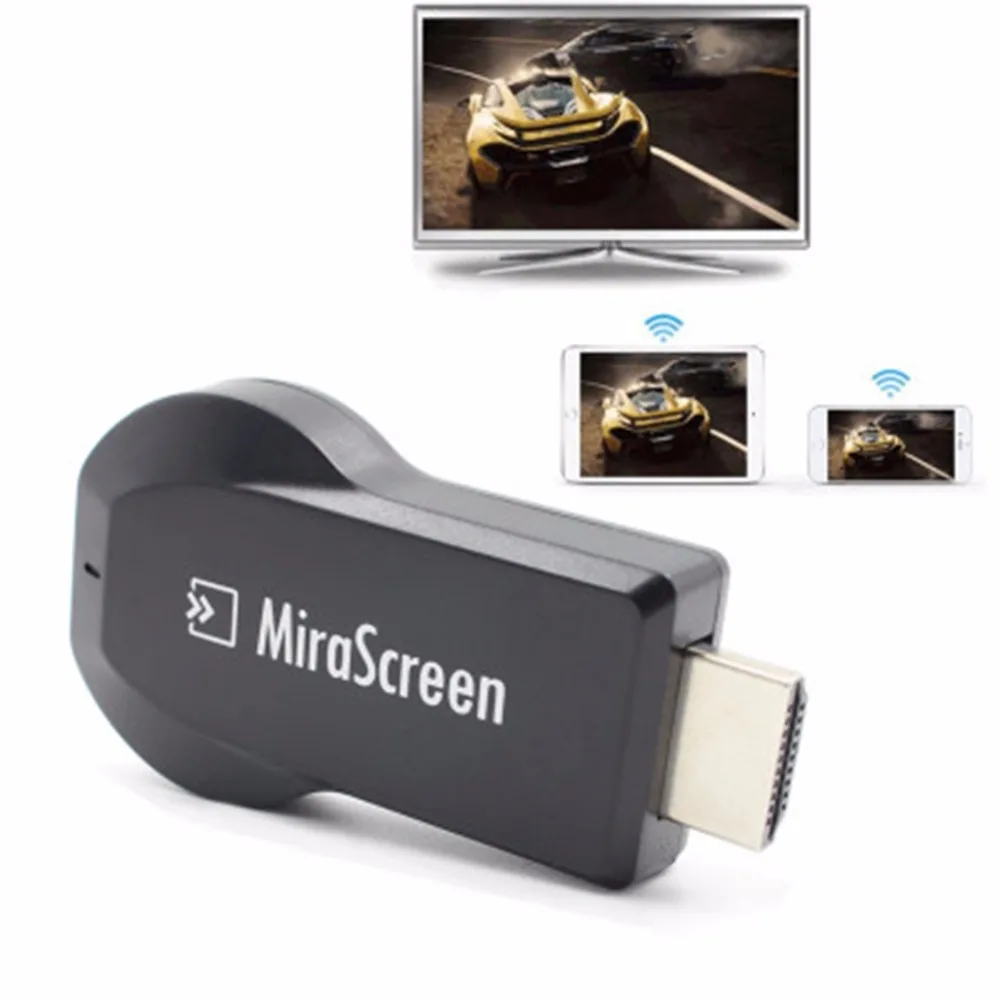 Mirascreen AirPlay Crome Cast Cromecast ТВ приемник Miracast Airmirroring адаптер для Smart TV HD ключ 2 телефона