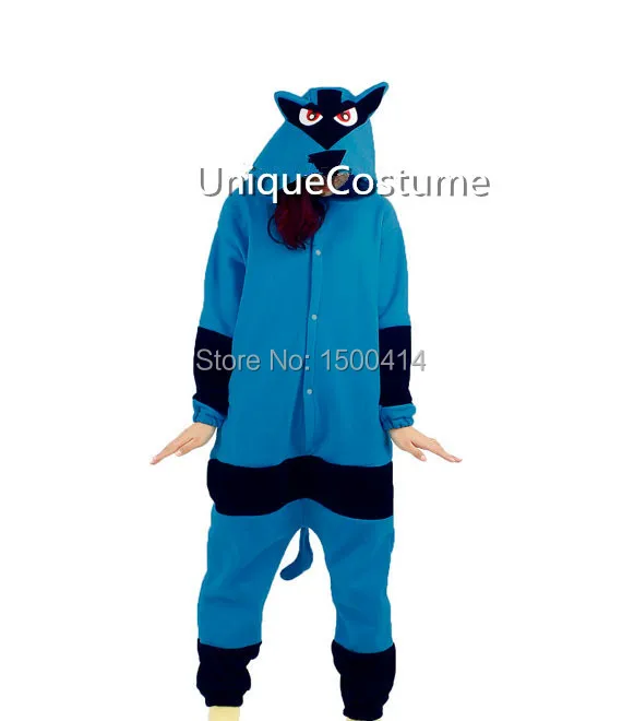 Hstyle Uniseks volwassenen onesie anime Kigurumi kostuum cosplay dieren pyjama capuchon nachtkleding, Axolotl, XL