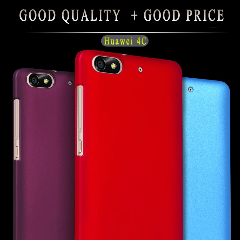 For Huawei Honor 4C Case Matte Thin Slim Anti-skid Rubber Frosted Hard Plastic Cover Fundas for Huawei G Play Mini Phone Case