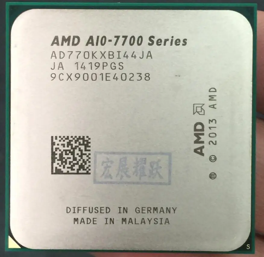 AMD A Series APU A10 7700K A10 7700K FM2+ APU Quad Core CPU 100% ...