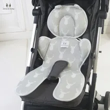 Плотная детская коляска с 3D сеткой, подушка для сиденья, летняя детская коляска, дышащий коврик для новорожденного, автомобильное кресло, подушка, аксессуары для детской коляски
