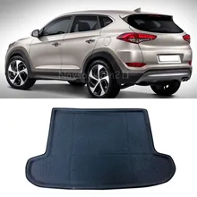 Car styling Accesorios Interiores del Maletero Trasero Estera Del Tronco Cargo Impermeable Mat Cargo Liner Mat Para Hyundai Tucson 2015 2016 2017