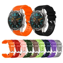 22mm Silicone Strap for Samsung Gear S3 frontier/classic Band for Samsung Galaxy Watch 46mm Strap Band For HUAWEI WATCH GT strap 22mm Silicone Strap for Samsung Gear S3 frontier/classic Band for Samsung Galaxy Watch 46mm Strap Band For HUAWEI WATCH GT strap