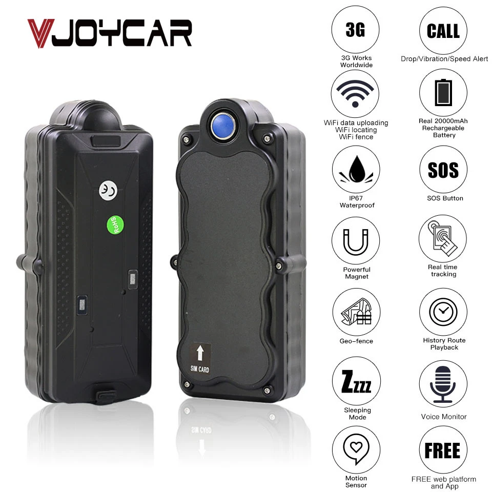 4g Gps Tracker Car China Best Gps Tk20c Tk05c Waterproof Portable Recharge  Large Battery Strong Magnet 3rd Server Traccar - Gps Trackers - AliExpress